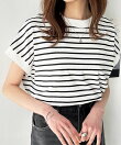 100% cotton french sleeve tunic t-shirt